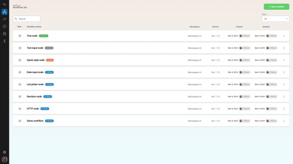 Workflow List